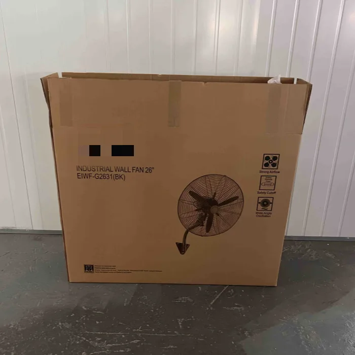 wall fan carton front